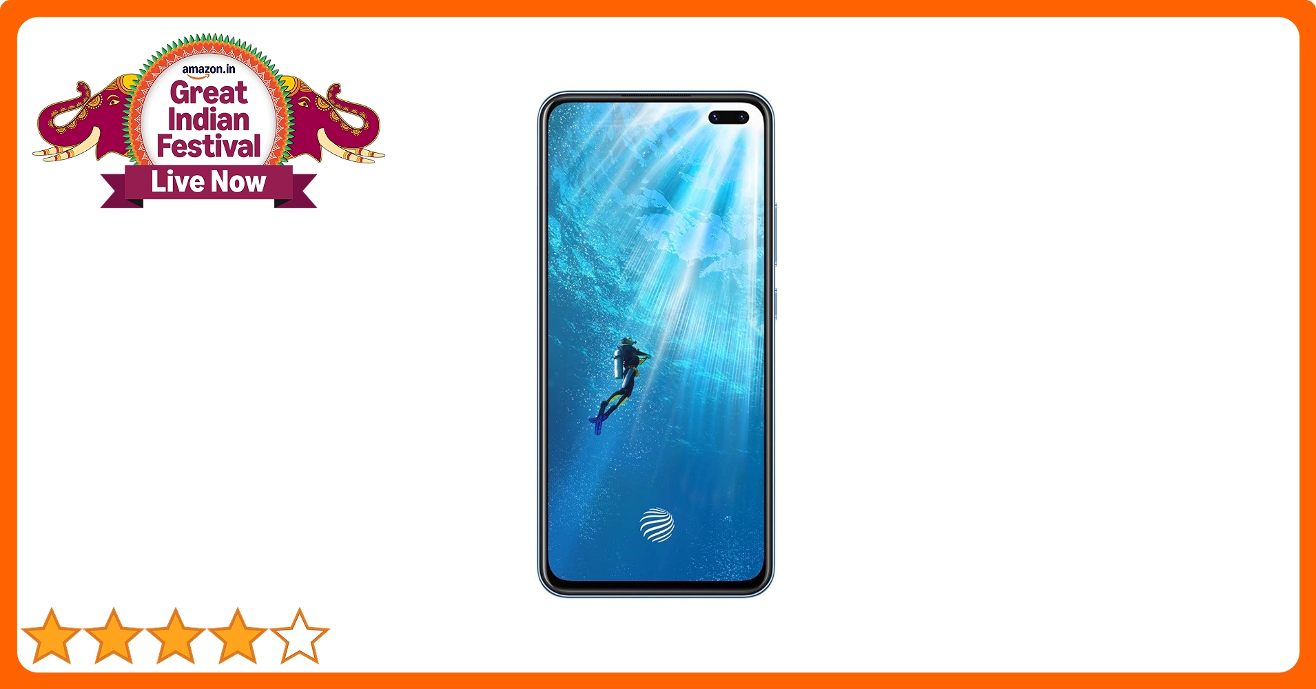 Refurbished) Vivo V19 Mystic Silver, 8GB RAM, 128GB Storage